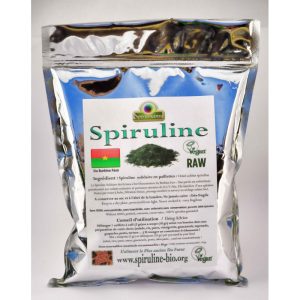 Spiruline solidaire en paillette du Burkina Faso 500 gr